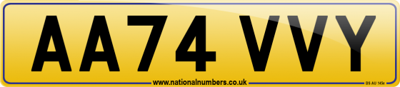 AA74 VVY