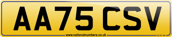 AA75 CSV