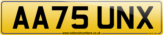 AA75 UNX