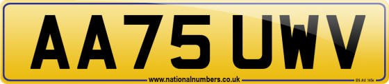 AA75 UWV