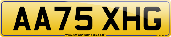 AA75 XHG