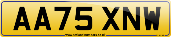 AA75 XNW