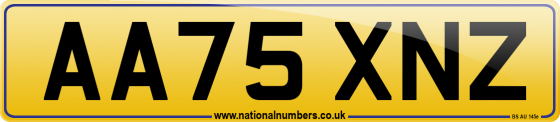 AA75 XNZ