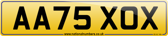AA75 XOX