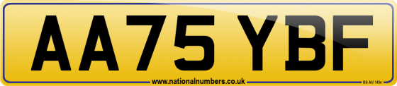 AA75 YBF