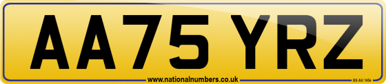 AA75 YRZ