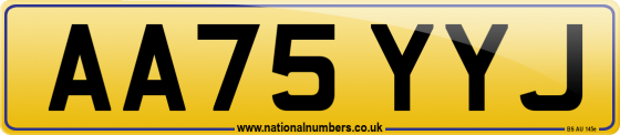 AA75 YYJ
