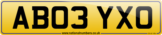 AB03 YXO