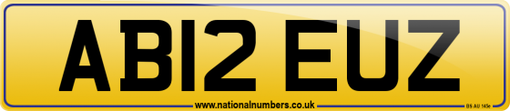 AB12 EUZ