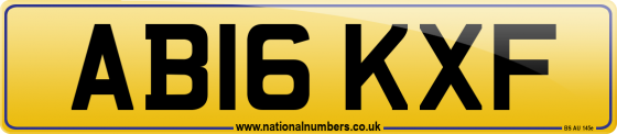 AB16 KXF