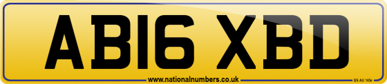 AB16 XBD