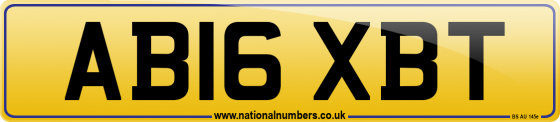 AB16 XBT