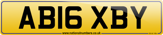 AB16 XBY