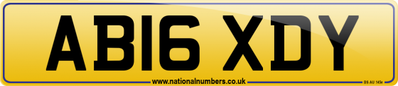 AB16 XDY