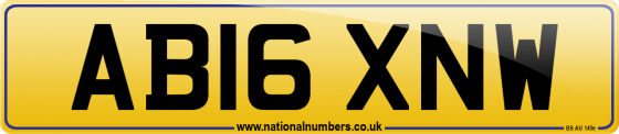 AB16 XNW