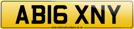 AB16 XNY