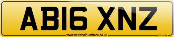 AB16 XNZ