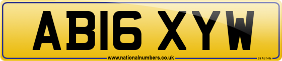 AB16 XYW