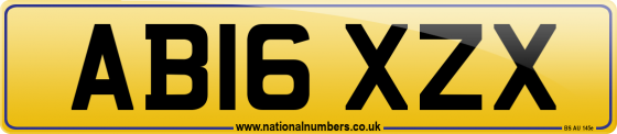 AB16 XZX