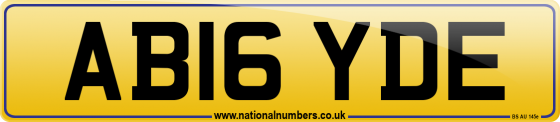 AB16 YDE