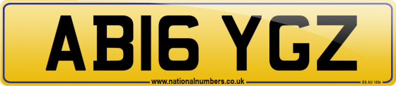 AB16 YGZ