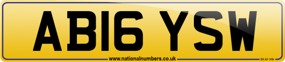 AB16 YSW