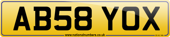 AB58 YOX