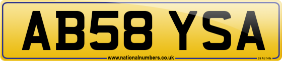 AB58 YSA
