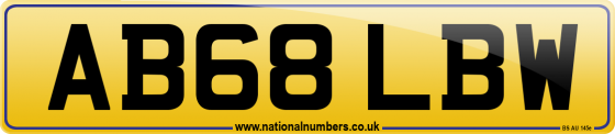 AB68 LBW