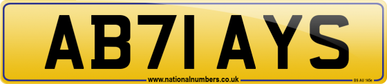 AB71 AYS
