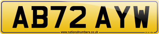 AB72 AYW