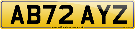AB72 AYZ
