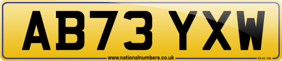 AB73 YXW