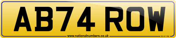 AB74 ROW