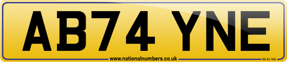AB74 YNE