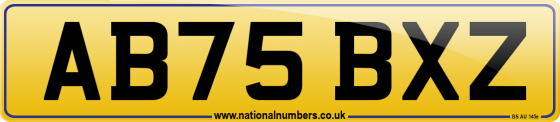 AB75 BXZ