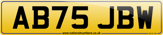 AB75 JBW