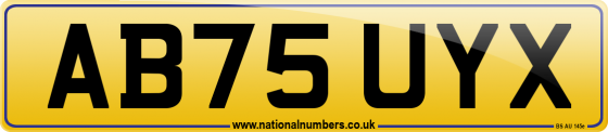 AB75 UYX