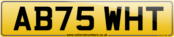 AB75 WHT