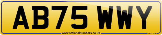AB75 WWY
