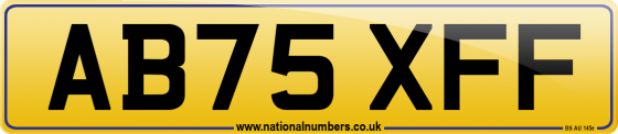AB75 XFF