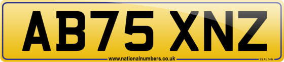 AB75 XNZ
