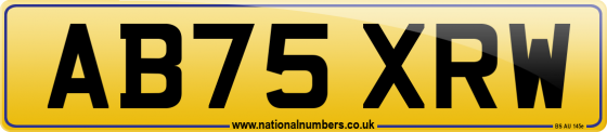 AB75 XRW