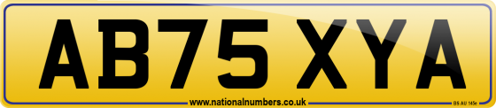 AB75 XYA
