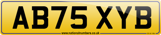 AB75 XYB