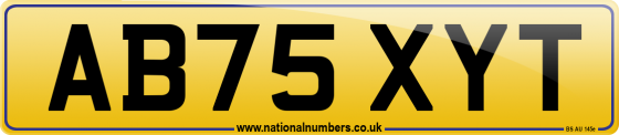 AB75 XYT