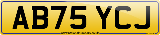 AB75 YCJ