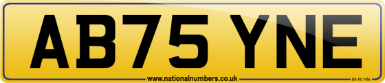 AB75 YNE