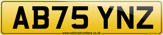 AB75 YNZ
