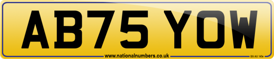 AB75 YOW